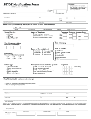 Acn Form