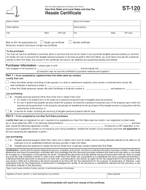 St120 Form