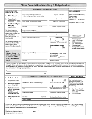 Employeegivingpfizercom Form