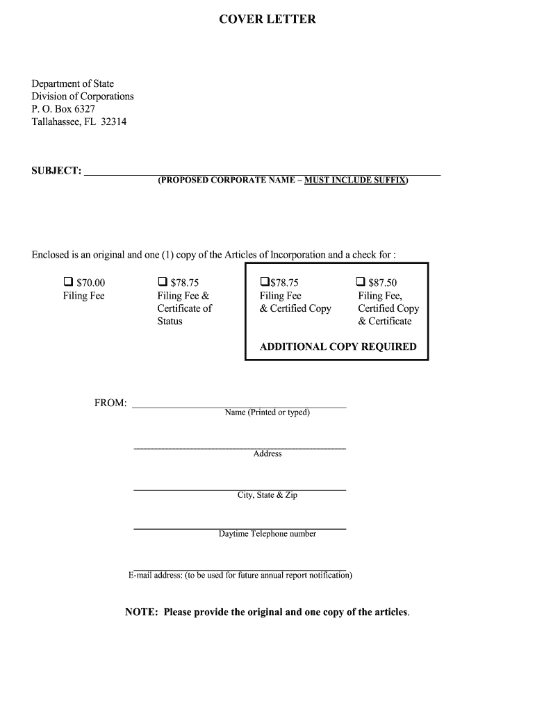  Sunbiz Articles of Incorporation  Form 2013