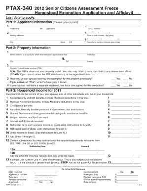 Ptax 340 Form