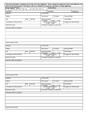 State of Georgia Wcb Fillable Forms