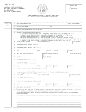 Ga Dept of Revenue Att 15 Form