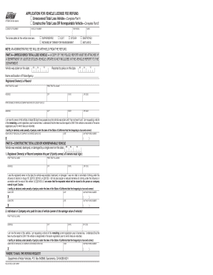 Reg 65  Form