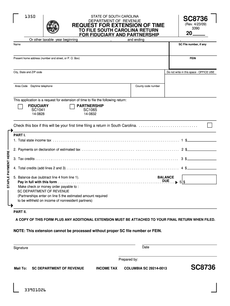 Sc8736 Form