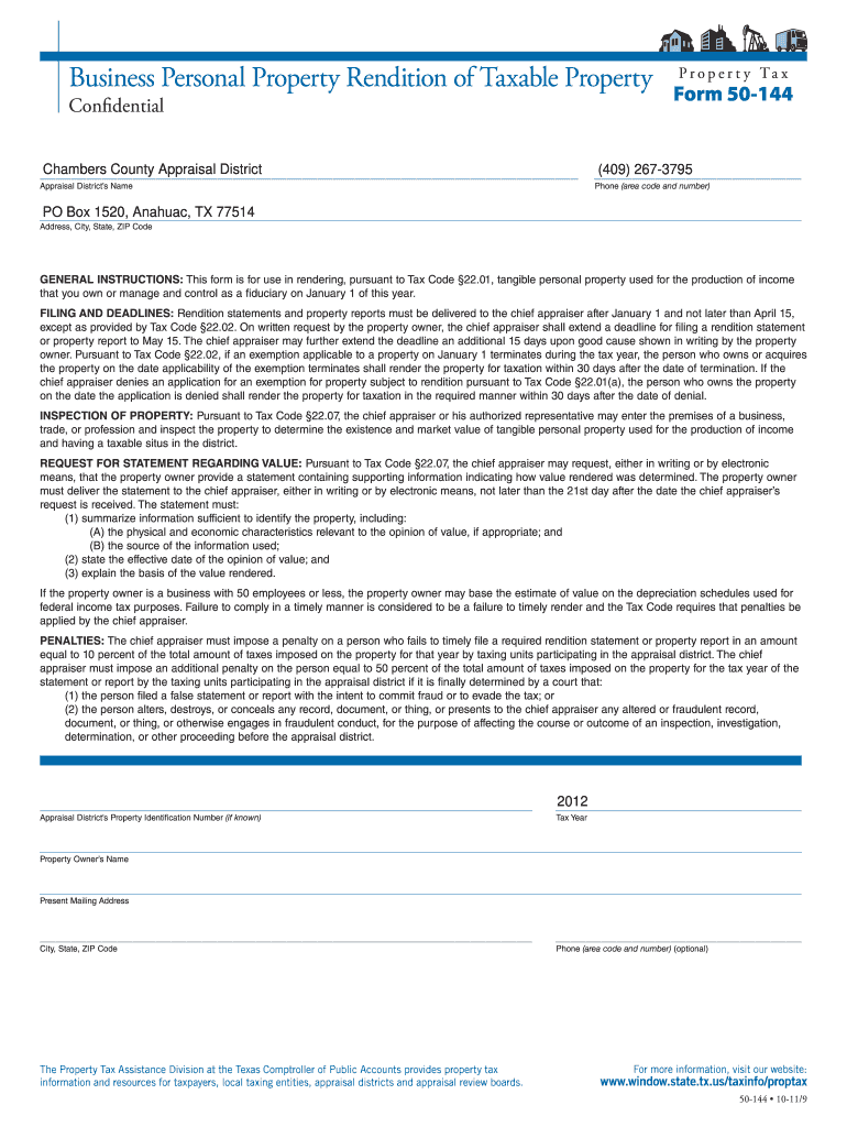  Texas Form 50 144 Fillable 2020