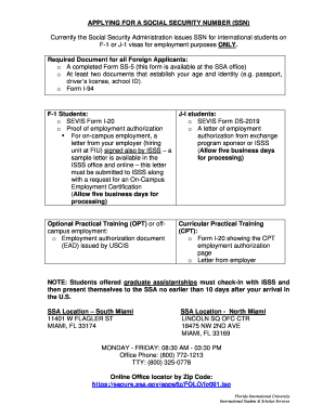 Ssn Application  Form