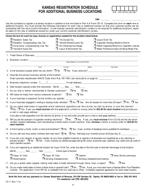 Kansas Cr17  Form