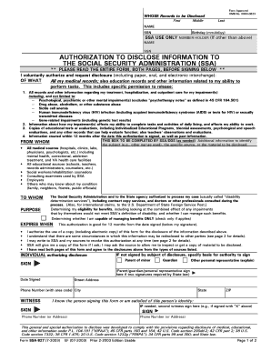 Omb No 0960 0623  Form