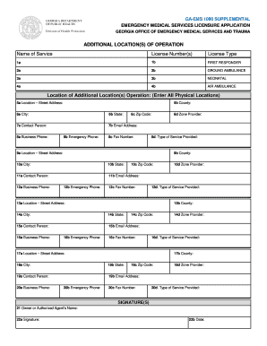 Ga Ems 1000  Form