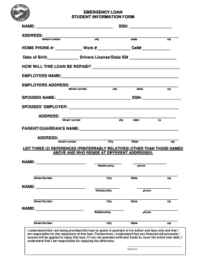 Empowerment Form Sample