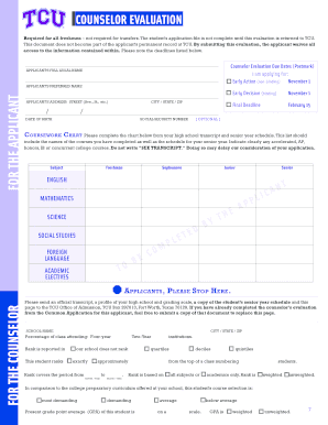 AppliCants, Please Stop Here TCU Admission Admissions Tcu  Form