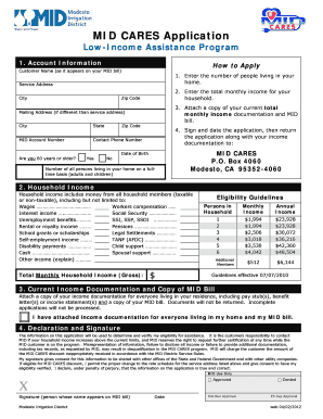 Get and Sign Mid Cares 2012 Form