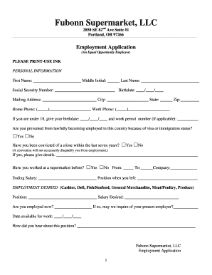 Fubonn Application Online Form