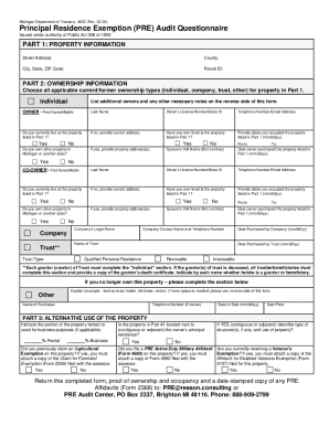 Michigan Department of Treasury Form 4632