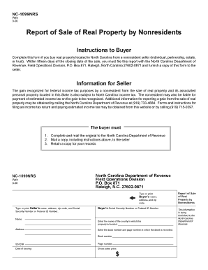 Nc 1099nrs  Form