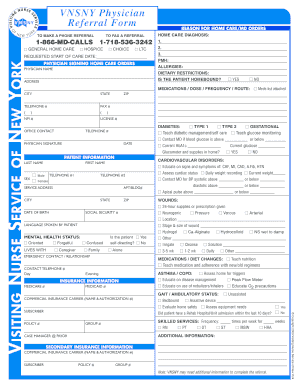 Vns Referral Form