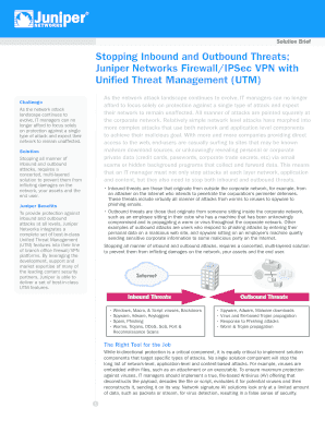 Stopping Inbound and Outbound Threats with Juniper Networks IBM  Form