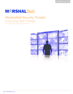 Marshal8e6 Security Threats Email and Web Threats  Form