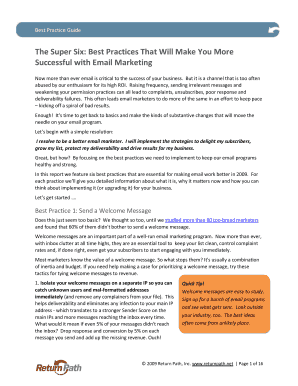 Return Path&#039;s Postmaster Network Checkbox  Form