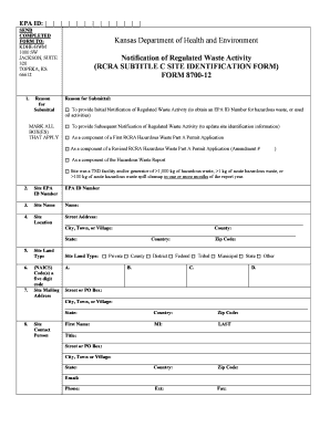 Kansas 8700 12 Form