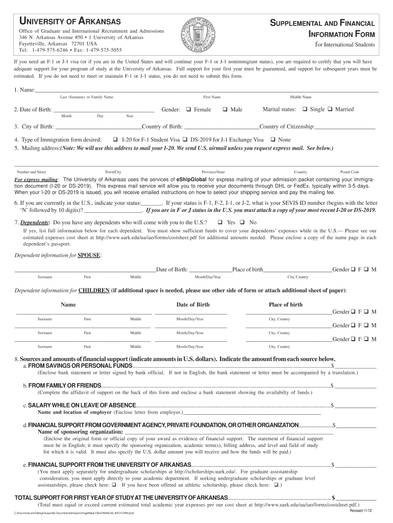 UA ID # Legal Name Iao Uark  Form