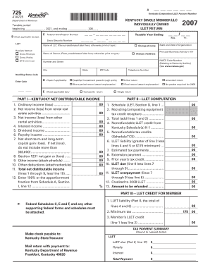  Form 725 2016