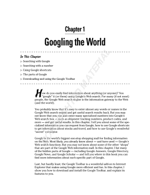 Chapter 1 Googling the World Wiley Form