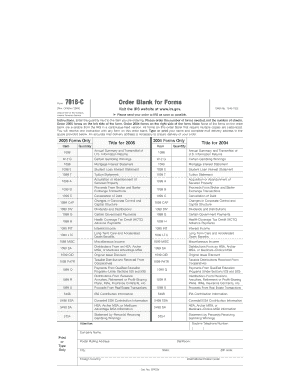 Form 7018 C Rev October , Fill in Capable