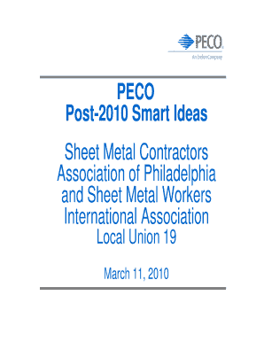 PECO Post Smart Ideas Sheet Metal Green HVAC Solutions Greenhvacsolutions  Form
