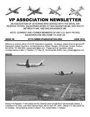 VP ASSOCIATION NEWSLETTER Vpassociation  Form