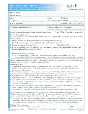 INSTRUcTIONS for PATIENT APPLIcATION Turning Pointe Turningpointe  Form