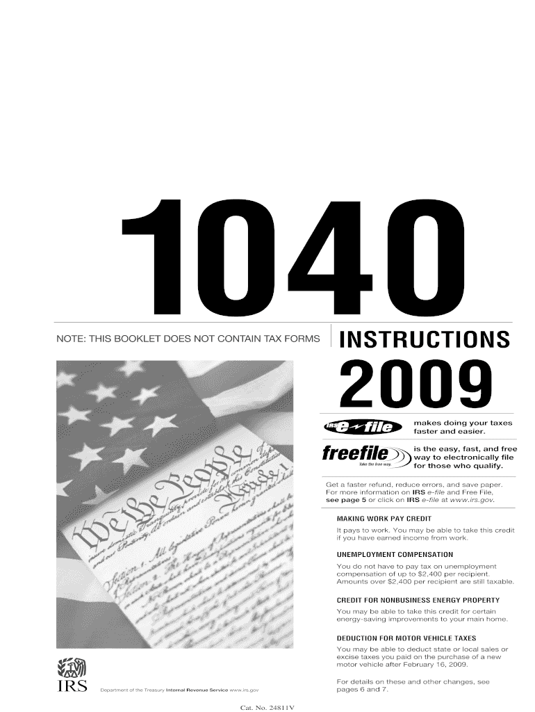 Instruction 1040 Irs  Form