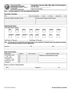 California 1099 Form PDF
