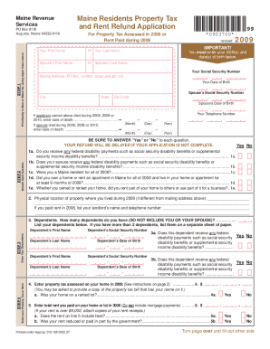 Apply for Rent Rebate Online  Form