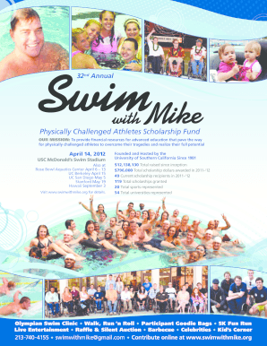 SPONSOR SHEET Swim with Mike Swimwithmike  Form