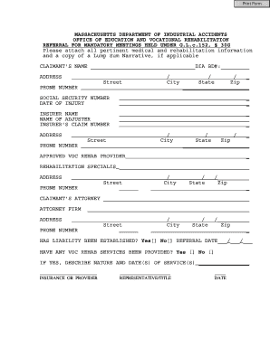 Referral for Mandatory Meeting Mass Gov Mass  Form