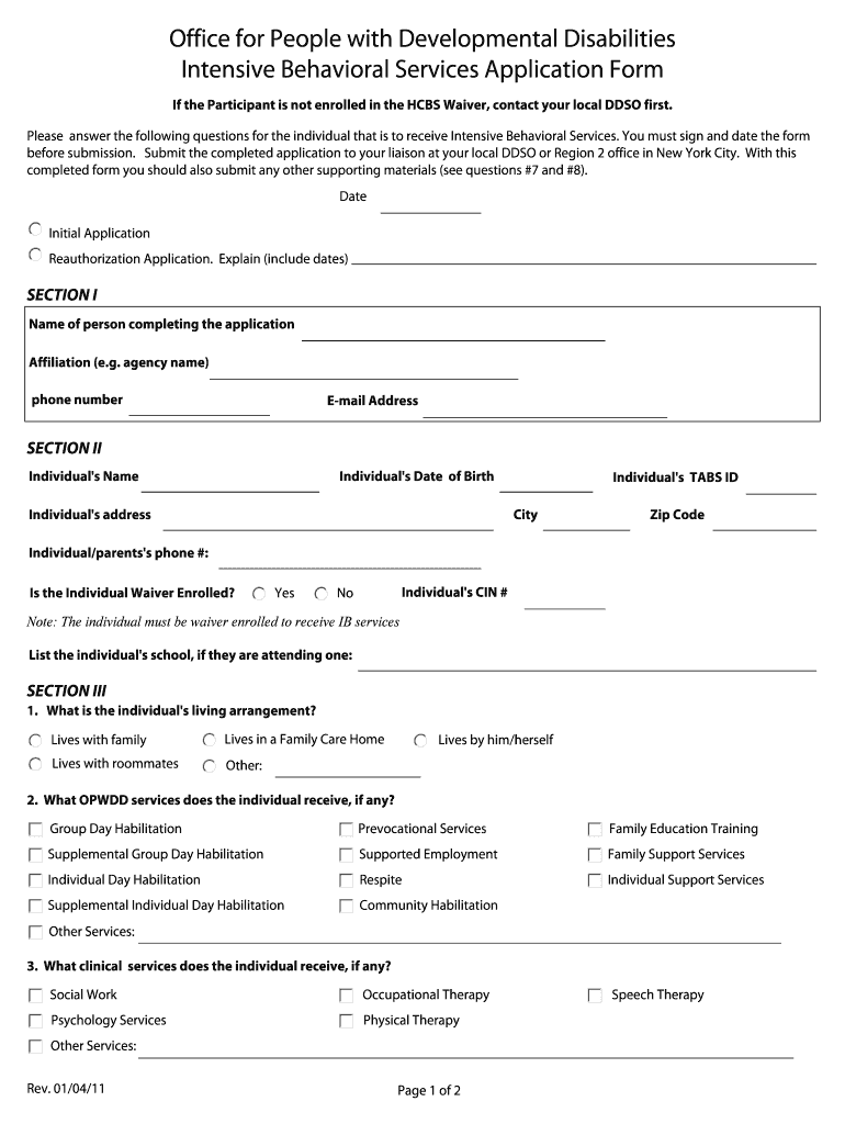 Medicaid Home and Community Based Services Results from a 50  Form