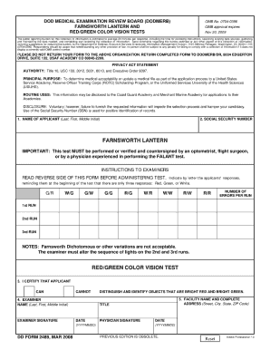 Dd Form 2489