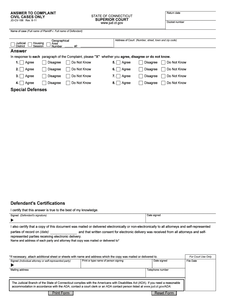  Jdcv106 Form 2011