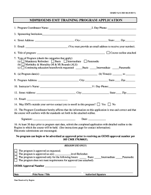 Oems Form 200 46