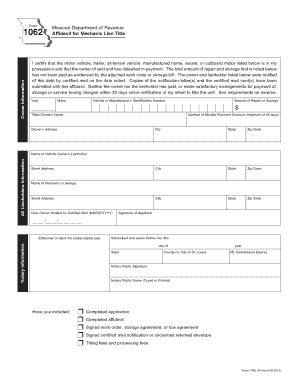 Form 1062