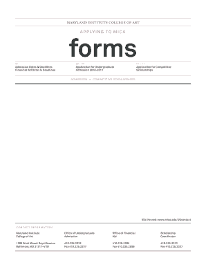 ApplyInG to MICA  Form