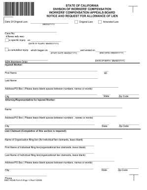 Wcab Forms