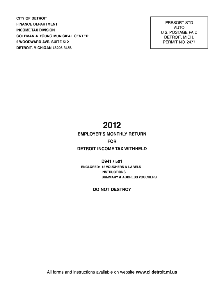  D941501 Form 2015