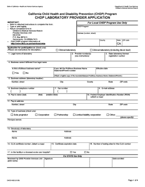 Medical Application PDF  Form
