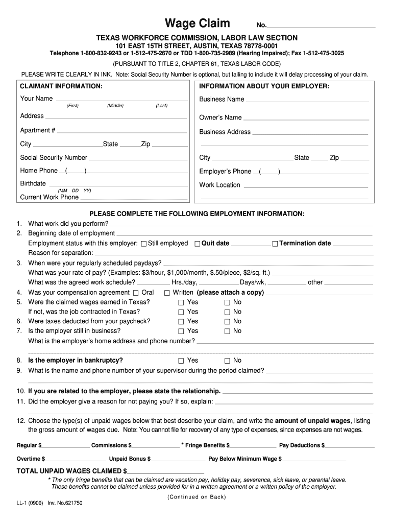  Ll1 Full Form 2009