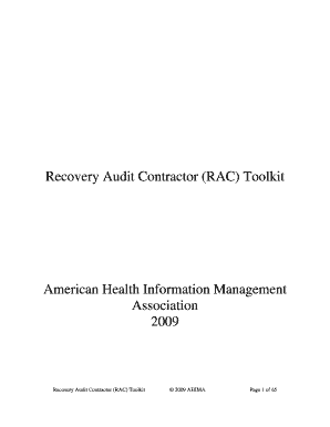 Rac Toolkit Form