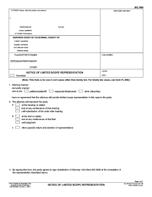 Mc 950  Form