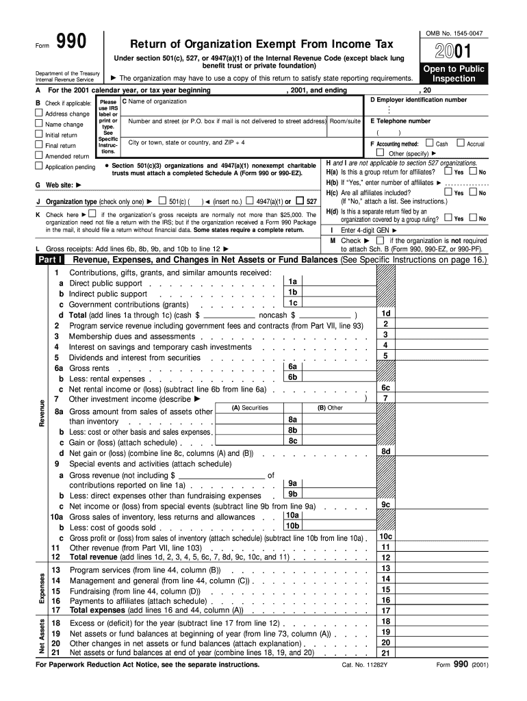 Return of Organization Exempt from Income Tax Nccsdataweb Urban  Form